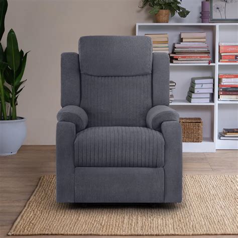 Sleepyhead RX6 - Single Seater Fabric Recliner (Sesame Grey) |3 Modes ...