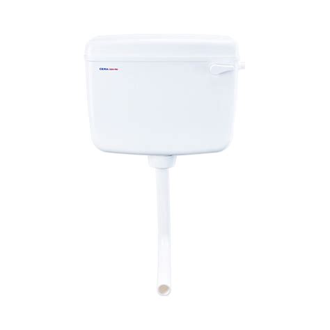 Cera External Wall Mounted Cistern Without Frame B1010113 - Snow White ...