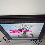 SAF Set of 3 Flower Floral UV Coated Home Decorative Gift Item Framed ...