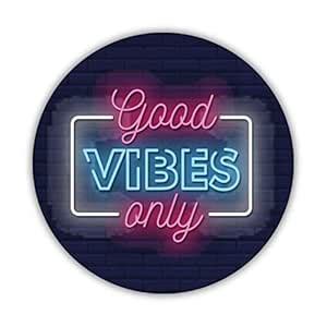 Buy VVWV® Good Vibes Art Quotes Printed Fridge Magnets Refrigerator ...