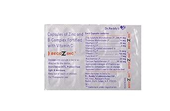 Becozinc - Strip of 30 Capsules : Amazon.in: Health & Personal Care