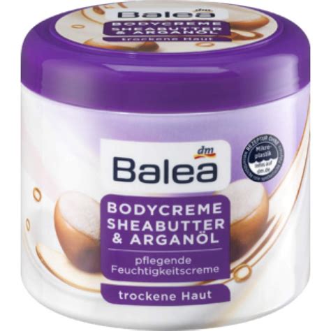 Balea Shea Butter & Argan Oil Body Cream, 500ml - India | Ubuy