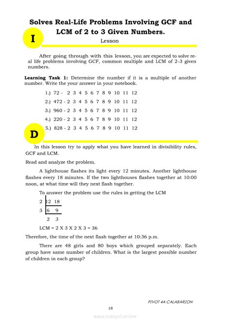 Image result for Module Math Cover Grade 5