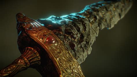 Maliketh's Black Blade - Elden Ring Weapon - 3D model by Ryan Honey ...