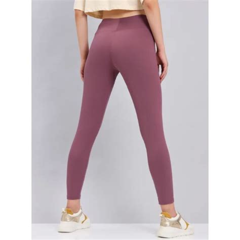 Technosport Women Active Tights -OR65 (Dark Purple) – Sportswing.in