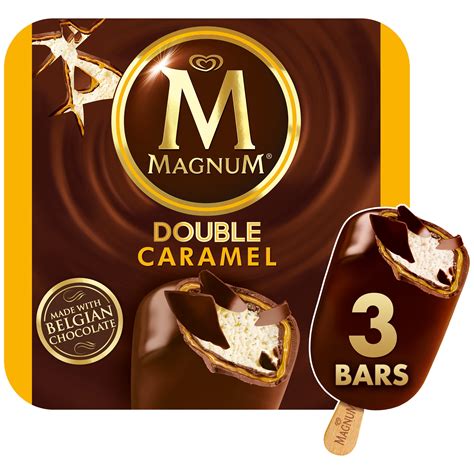 Magnum Double Caramel Ice Cream Bars 3 Bars - Walmart.com