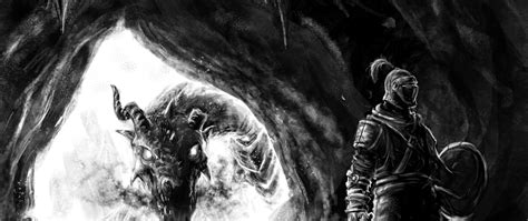 Download wallpaper dragon, sword, hero, helmet, shield, feat, section ...