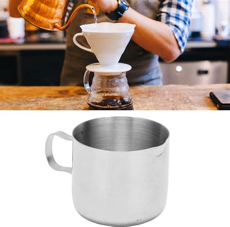 Buy Mini Frothing Cup, Coffee Pitcher Milk Frother Cup Easy To Clean ...