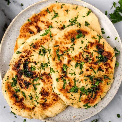 Soft and Chewy Gluten Free Naan Bread