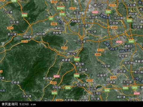 鹤山市地图 - 鹤山市卫星地图 - 鹤山市高清航拍地图 - 便民查询网地图