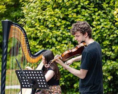 Violin and Harp Duo for Weddings & Events