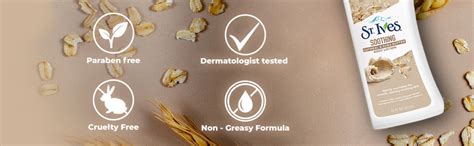 St. Ives Soothing Oatmeal & Shea Butter Body Lotion (621ml) : Amazon.in ...