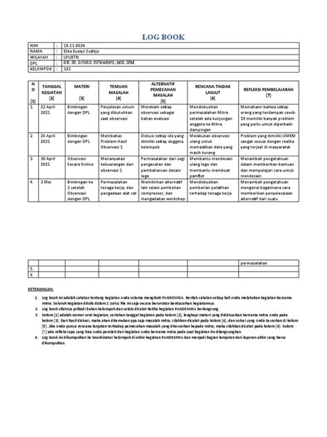 Image result for Log Book Tutorial