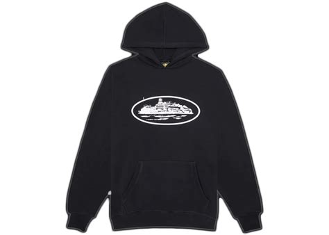 CORTEIZ OG ALCATRAZ HOODIE BLACK MEN'S