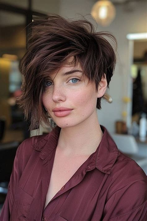 Image result for Long Pixie Cut Tutorial