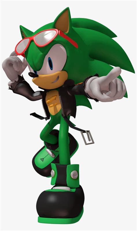Scourge The Hedgehog - Scourge The Hedgehog Render - Free Transparent ...