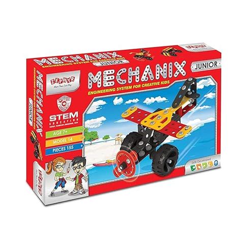 Mechanix Junior, STEM Education Toy, Building and Construction Set for ...
