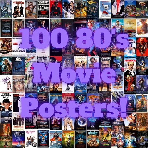 80S Movie Posters