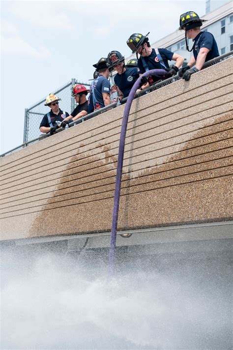 Ann Arbor firefighters get hands-on high-rise training atop parking ...