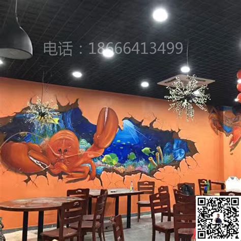 餐厅彩绘22 餐厅彩绘_东莞市元美文化艺术有限公司