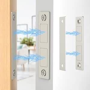 Magnetic Door Catch, Drawer Magnets to Stay Closed, Jiayi 30 LB 2 Pack ...