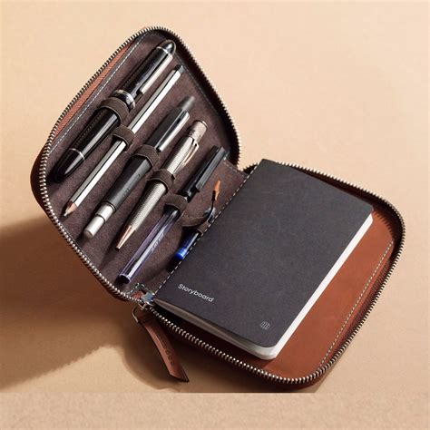 Endless Companion Five Pen Case (Brown) ESCPBR5P