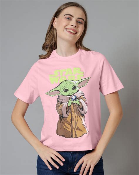 Star Wars Printed Regular Fit Tshirt For Women – Free Authority