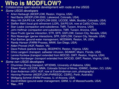 Processing MODFLOW Tutorial 的图像结果