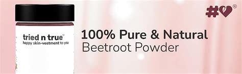 tried n true Beetroot Powder for Face and Hair, Face Pack and Hair Pack ...