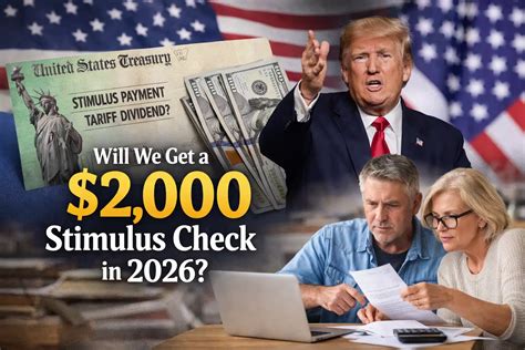 Stimulus Update: $2,000 Tariff Dividend Status Heading into 2026
