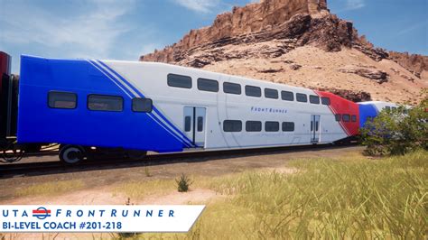 UTA Front Runner Bi-Level Coach, Entire Fleet - Train Sim Community