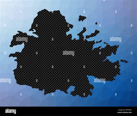 Antigua island map hi-res stock photography and images - Alamy