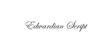 Edwardian Script ITC - Font Family (Typeface) Free Download TTF, OTF ...