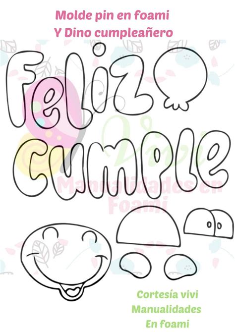 Pin de Cecilia Colombo en goma Eva | Letras de foami decoradas, Moldes ...