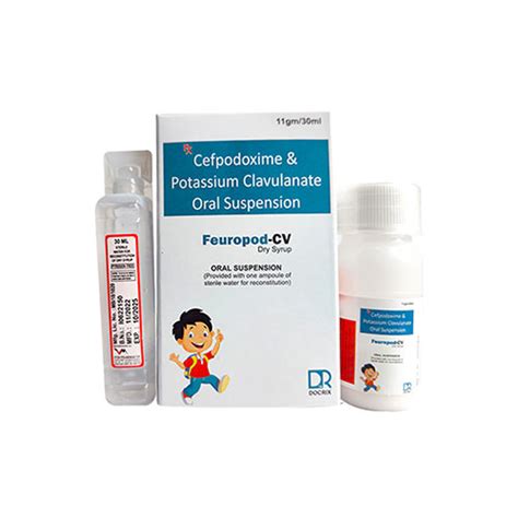 FEUROPOD-CV Dry Syrup Docrix Healthcare Pvt. Ltd.