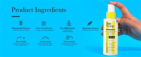 Buy SunScoop Hydrating Face & Body Fluid Sunscreen Spray SPF 60 PA ...