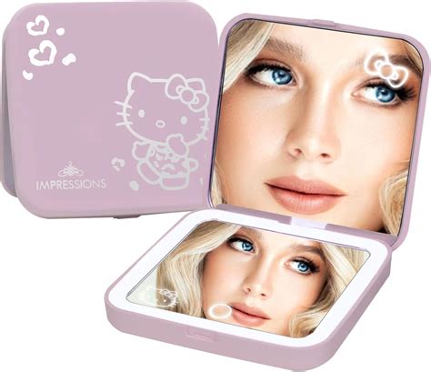 Amazon.com - Impressions Vanity Hello Kitty Supercute Compact Mirror ...