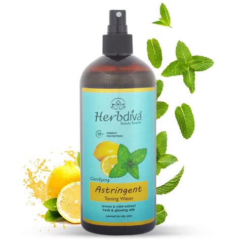 Buy Herbdiva Clarifying Astringent Toning Water 500ml | 24 Hour Fresh ...