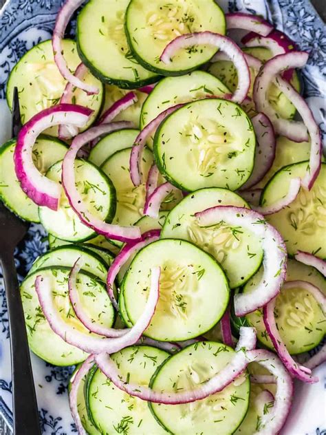 Cucumbers And Red Onions In Vinegar at Alan Darlington blog