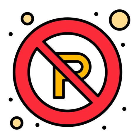 No parking - Free signaling icons