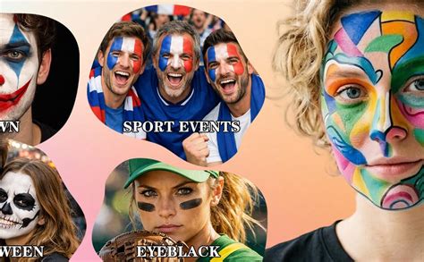 Buy PRO White Face Paint Stick, Waterproof Body Paint for Adults & Kids ...