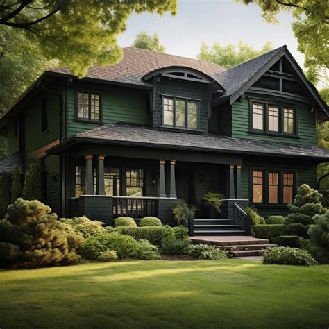 4+ Cool Green Exterior Paint Palettes for Modern Homes