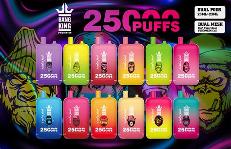 Bang King 25k Puff Disposable Vape Wholesale High Nicotine Strength ...