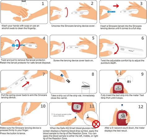 Buy Blood Glucose Monitor Kit, Family Health Monitoring Tool Blood ...