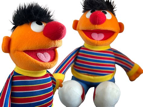 Vintage Sesame Street Character | Plush Toy | GUND TOY| Ernie | 075365 ...