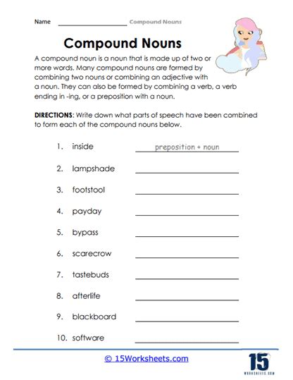 Compound Verb Exercises 的图像结果