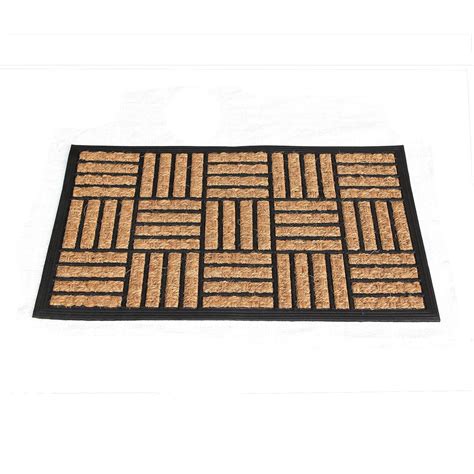 OnlyMat Heavy-duty Moulded Coir and Rubber Matting Mat | Ant-Slip Floor ...