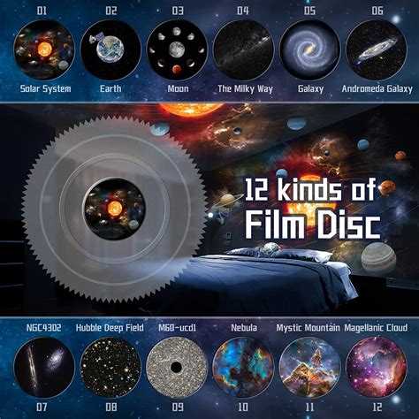 Galaxy Projector, Planetarium Star Projector Realistic Starry Sky Nigh ...