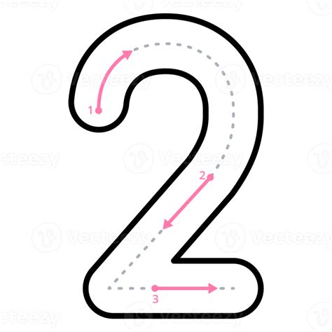 Image result for Write Number 2