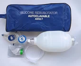 MEDROOF™ SILICON Adult Ambu Bag, Manual kit Tool for Home and ...